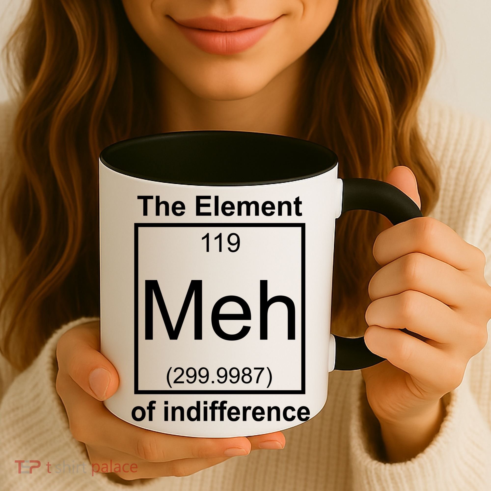 The Element Meh Of Indifference Coffee Mug