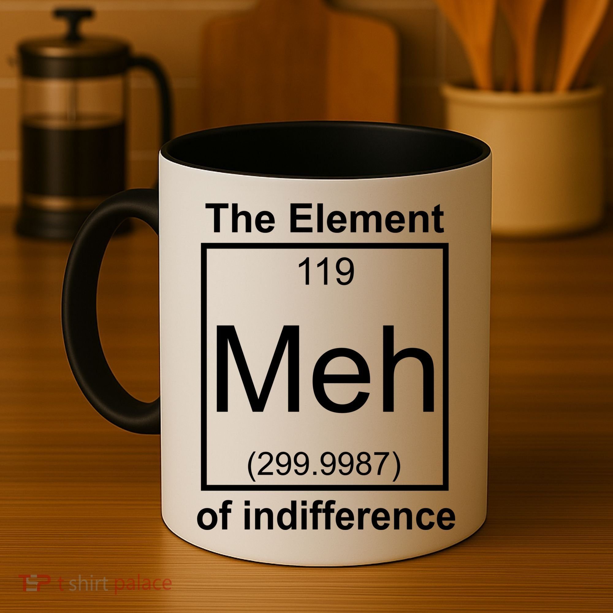 The Element Meh Of Indifference Coffee Mug