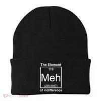 The Element Meh Of Indifference Beanie thumb 0