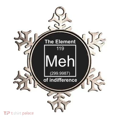 The Element Meh Of Indifference Ornament