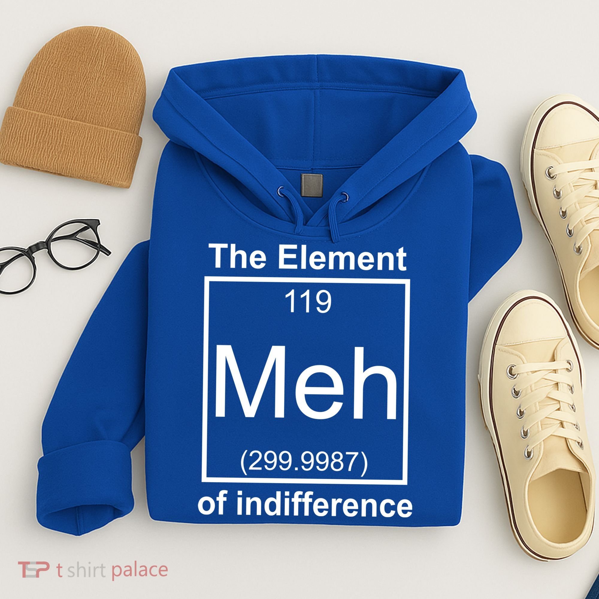The Element Meh Of Indifference Hoodie