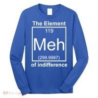 The Element Meh Of Indifference Long Sleeve Shirt thumb 0