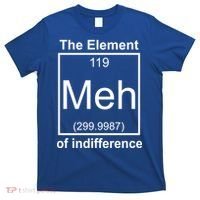 The Element Meh Of Indifference T-Shirt thumb 0