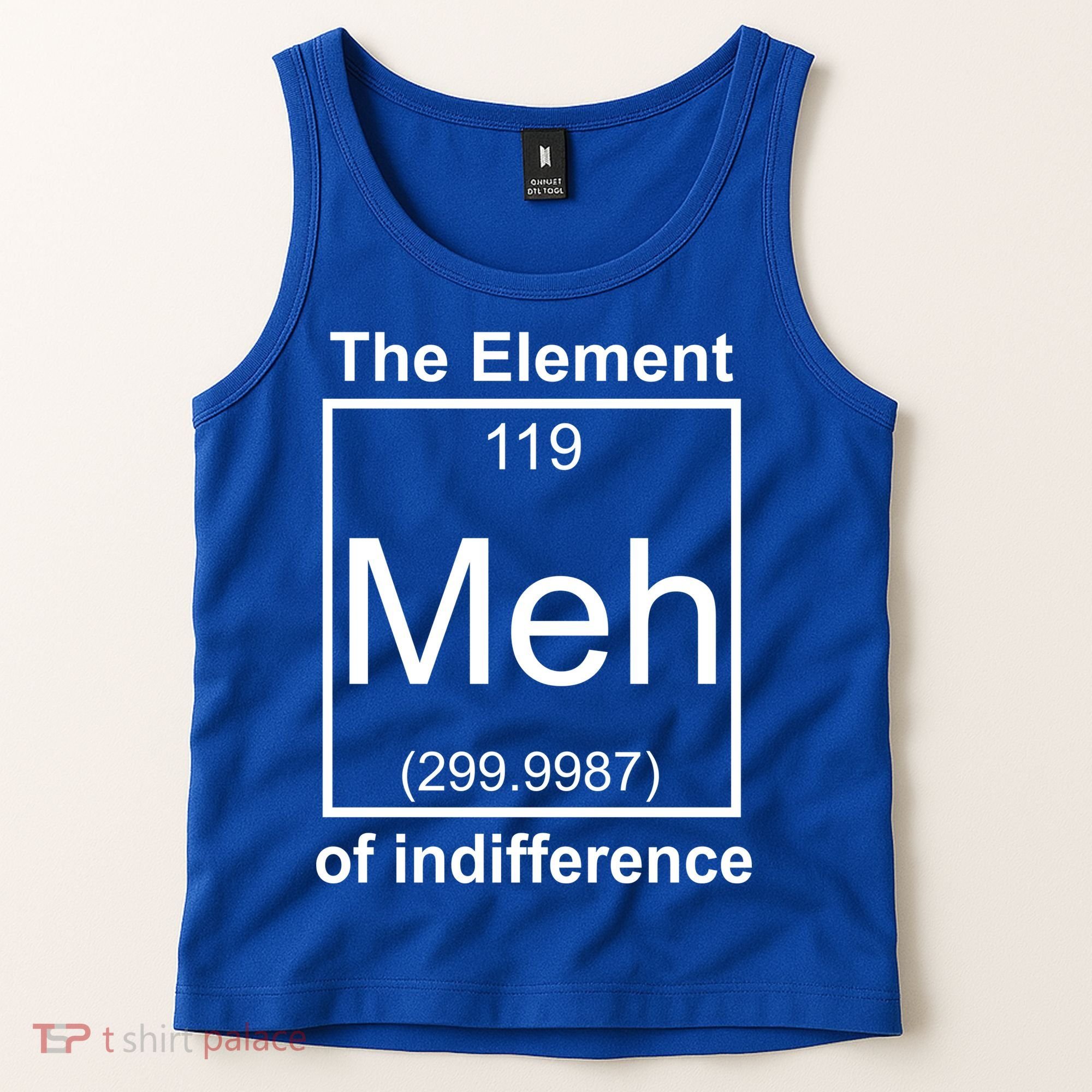The Element Meh Of Indifference Tank Top