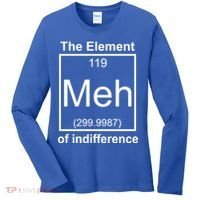 The Element Meh Of Indifference Women's Long Sleeve Shirt thumb 0