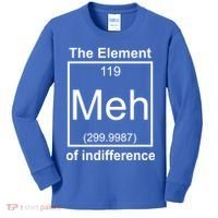 The Element Meh Of Indifference Kids Long Sleeve Shirt thumb 0