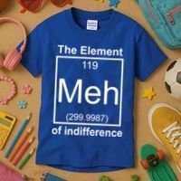 The Element Meh Of Indifference Kids T-Shirt thumb 3