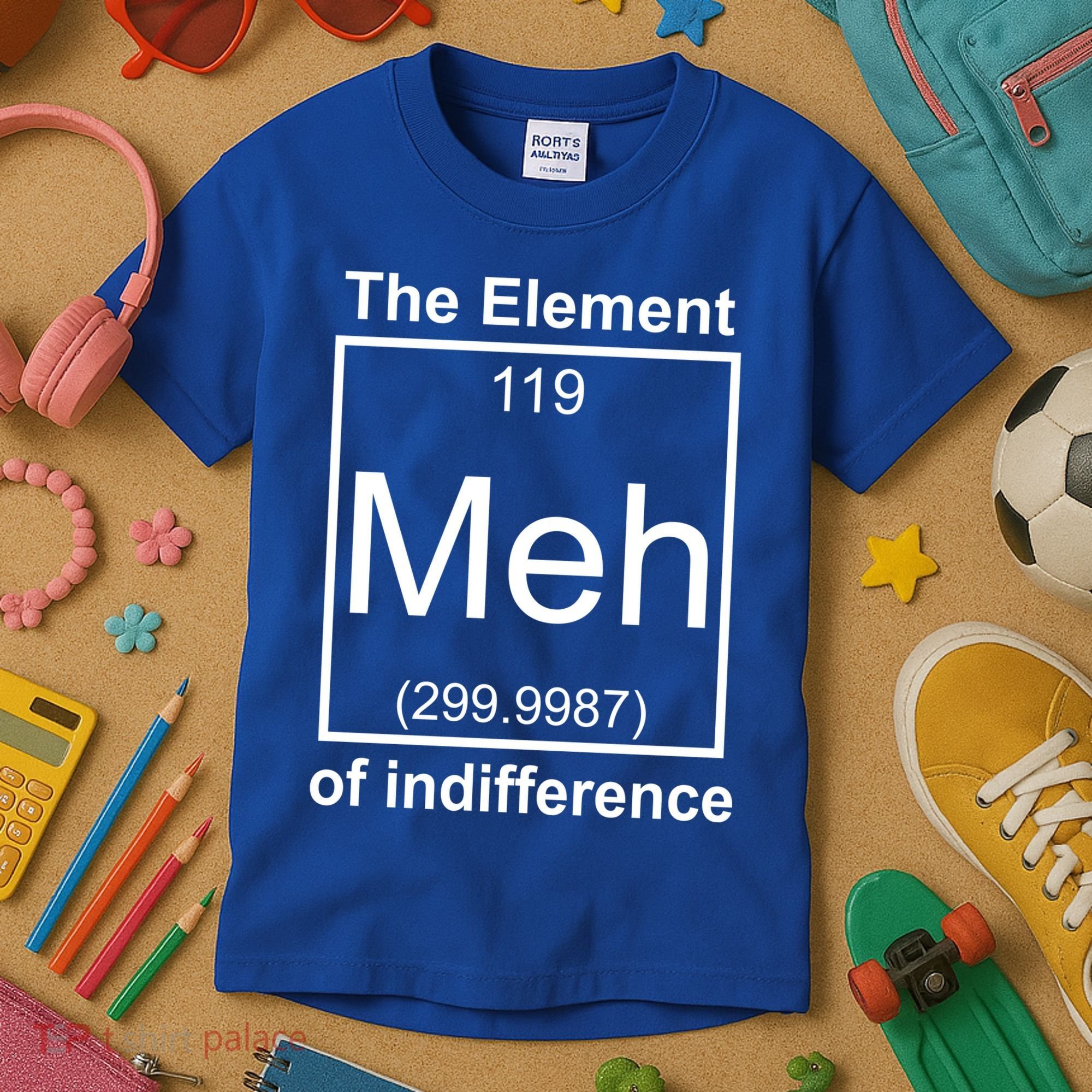 The Element Meh Of Indifference Kids T-Shirt