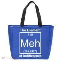 The Element Meh Of Indifference Tote Bag thumb 0