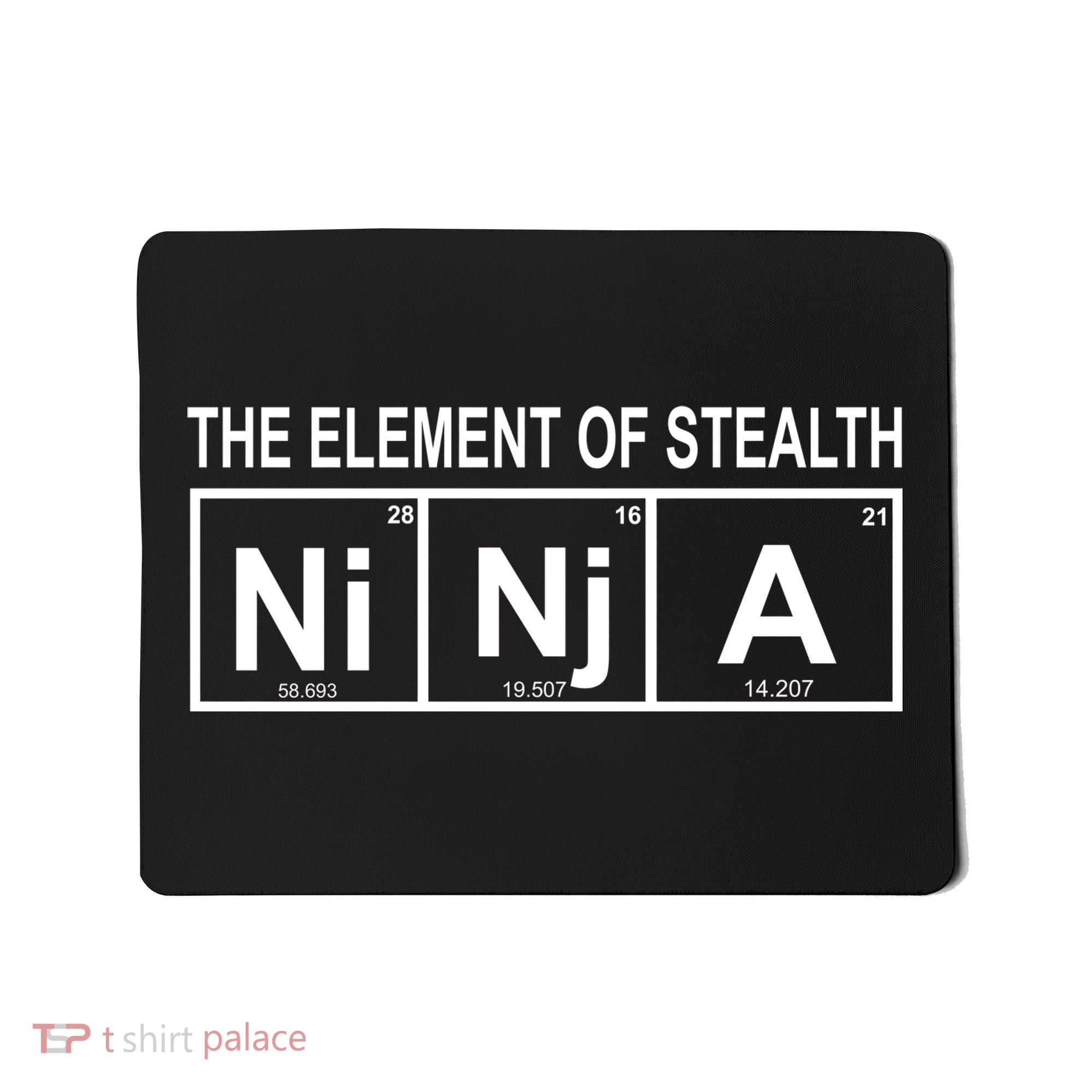 The Element of Stealth Ninja Mousepad