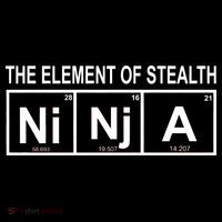The Element of Stealth Ninja Baby Bodysuit thumb 2