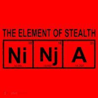 The Element of Stealth Ninja Santa Hat thumb 1