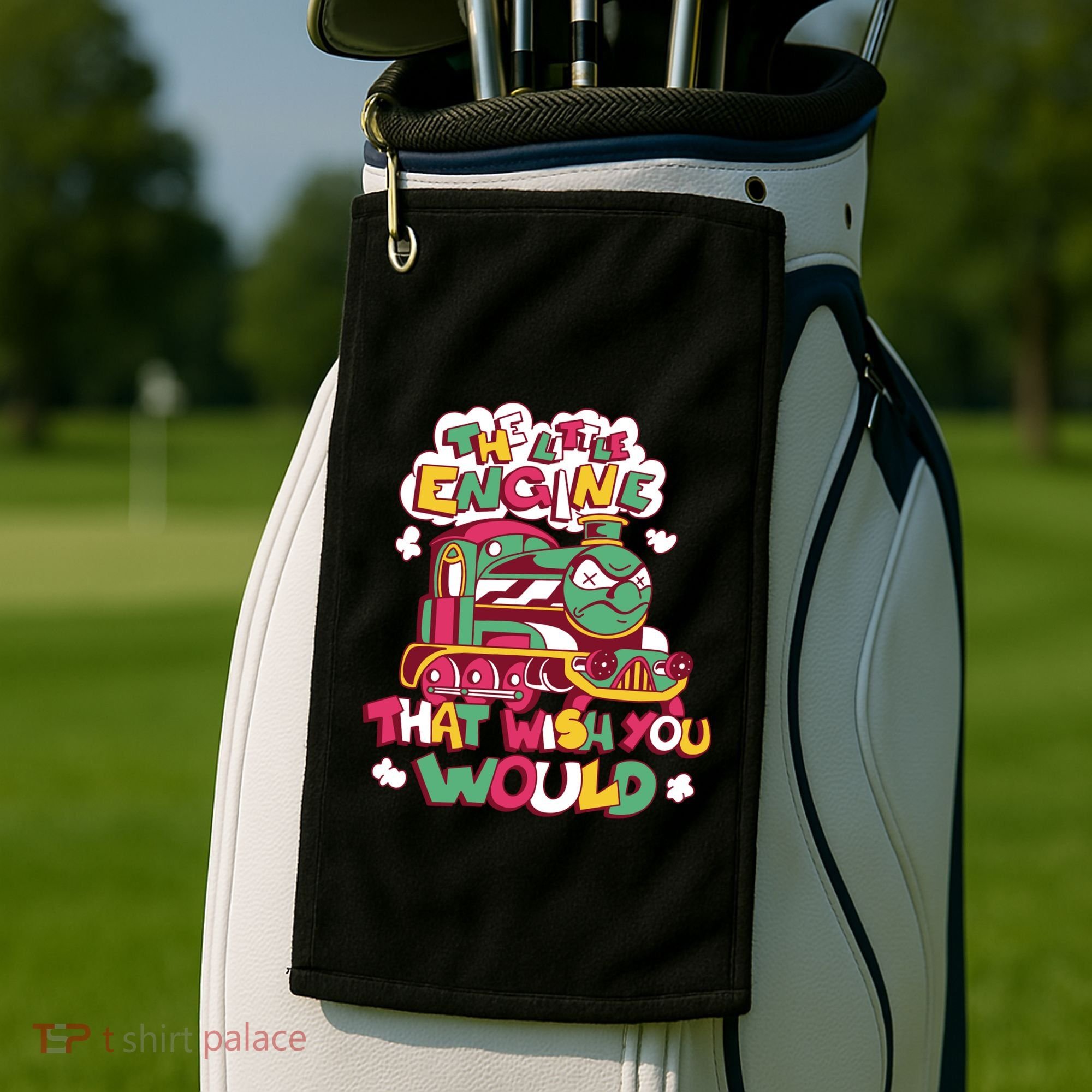 The Engine That Wish You Would Golf Towel