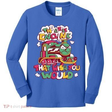 The Engine That Wish You Would Kids Long Sleeve Shirt