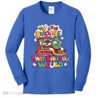 The Engine That Wish You Would Kids Long Sleeve Shirt thumb 0