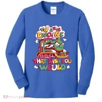 The Engine That Wish You Would Kids Long Sleeve Shirt thumb 0
