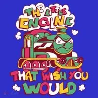 The Engine That Wish You Would Kids Long Sleeve Shirt thumb 2