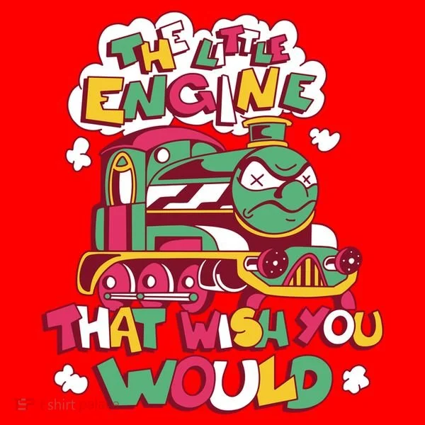 The Engine That Wish You Would Santa Hat