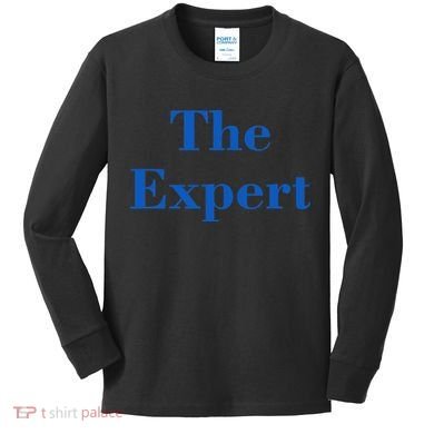 The Expert Funny Trump Kids Long Sleeve Shirt