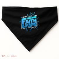 The Faith Is Strong With This One 1 Cor. 16:13 USA-Made Doggie Bandana thumb 0