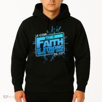 The Faith Is Strong With This One 1 Cor. 16:13 Hoodie thumb 2