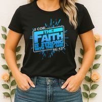 The Faith Is Strong With This One 1 Cor. 16:13 Women's T-Shirt thumb 2