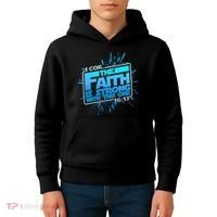 The Faith Is Strong With This One 1 Cor. 16:13 Kids Hoodie thumb 4