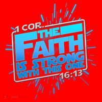 The Faith Is Strong With This One 1 Cor. 16:13 Santa Hat thumb 1