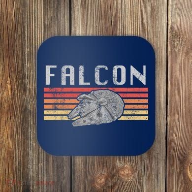 The Falcon Retro Vintage Coaster