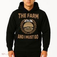 The Farm Is Calling And I Must Go Hoodie thumb 2