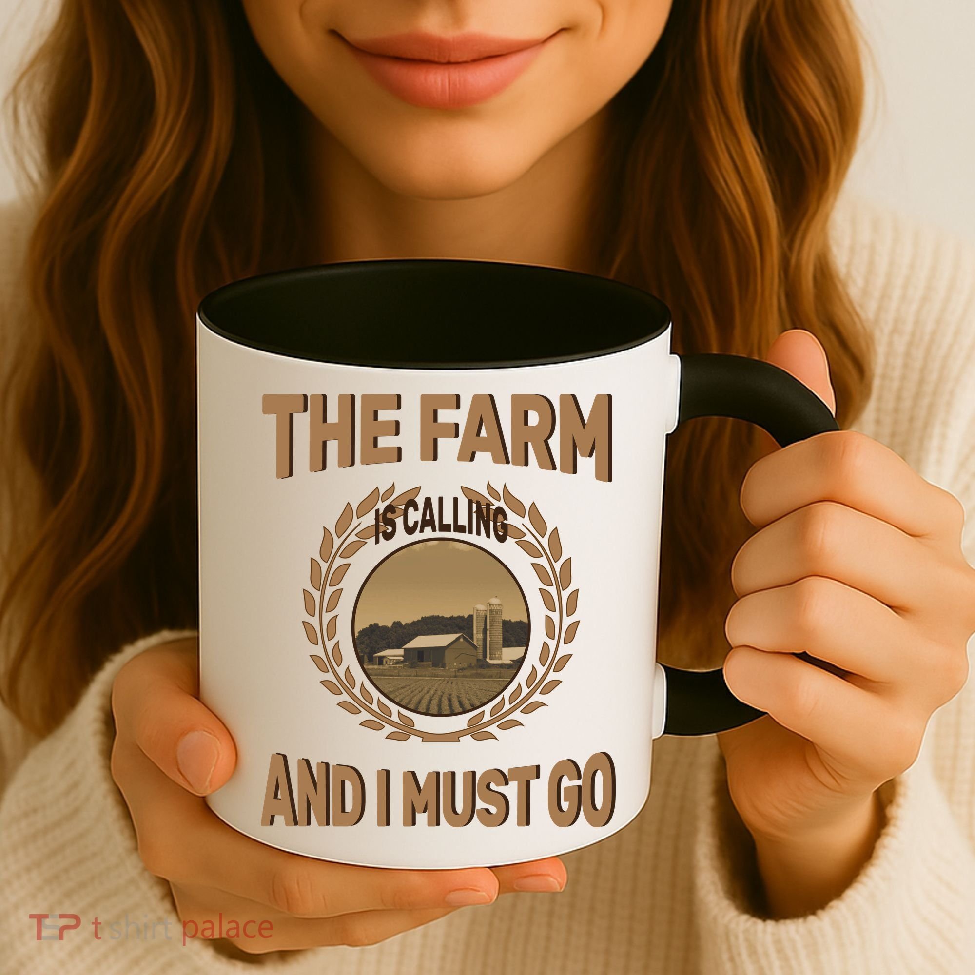 The Farm Is Calling And I Must Go Coffee Mug