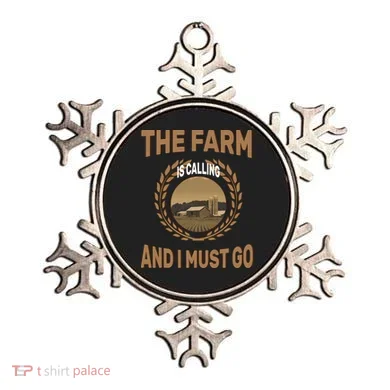 The Farm Is Calling And I Must Go Ornament