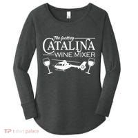 The F***ing Catalina Wine Mixer Women's Perfect Tri Tunic Long Sleeve Shirt thumb 0