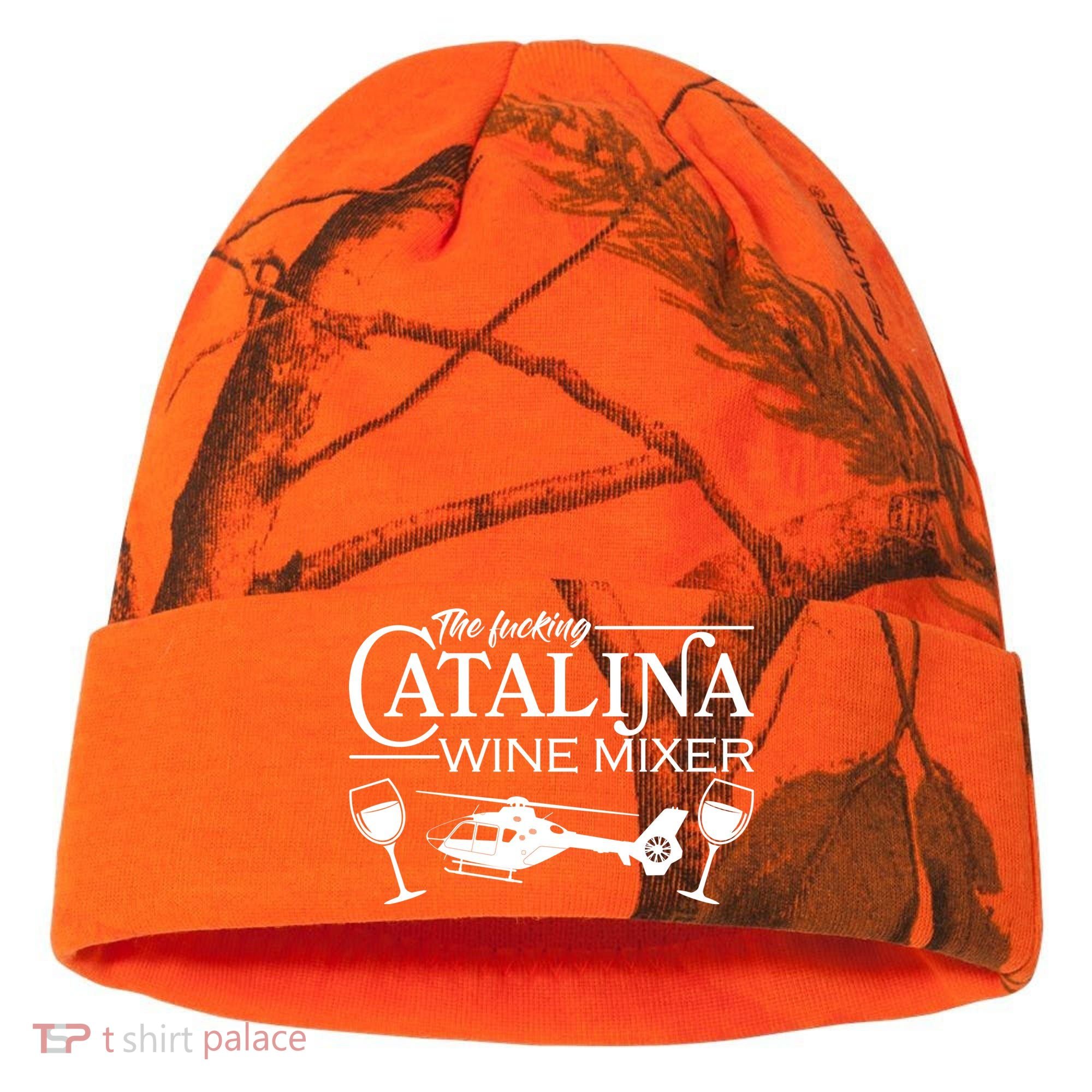 The F***ing Catalina Wine Mixer Kati Licensed 12" Camo Cuffed Beanie