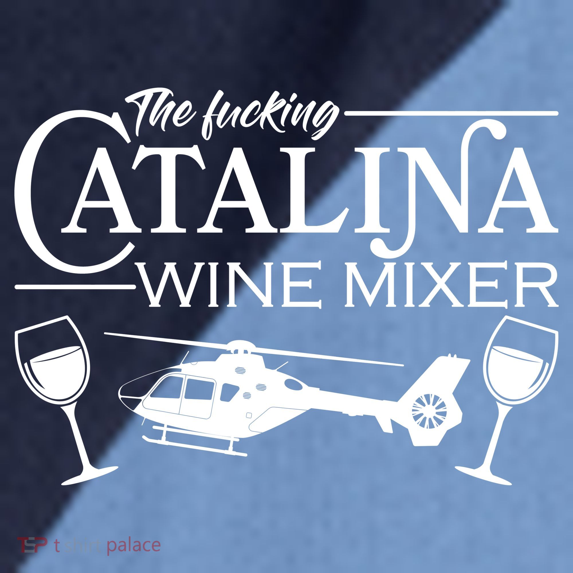 The F***ing Catalina Wine Mixer Raglan Baseball Sleeve Shirt