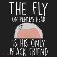 The Fly On Pence's Head Is His Only Black Friend Beanie thumb 2