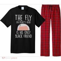 The Fly On Pence's Head Is His Only Black Friend Pajama Set thumb 0