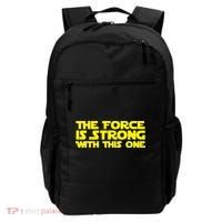 The Force Is Strong With This One Backpack thumb 0