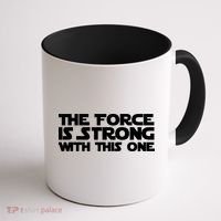The Force Is Strong With This One Coffee Mug thumb 1