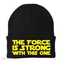 The Force Is Strong With This One Beanie thumb 0
