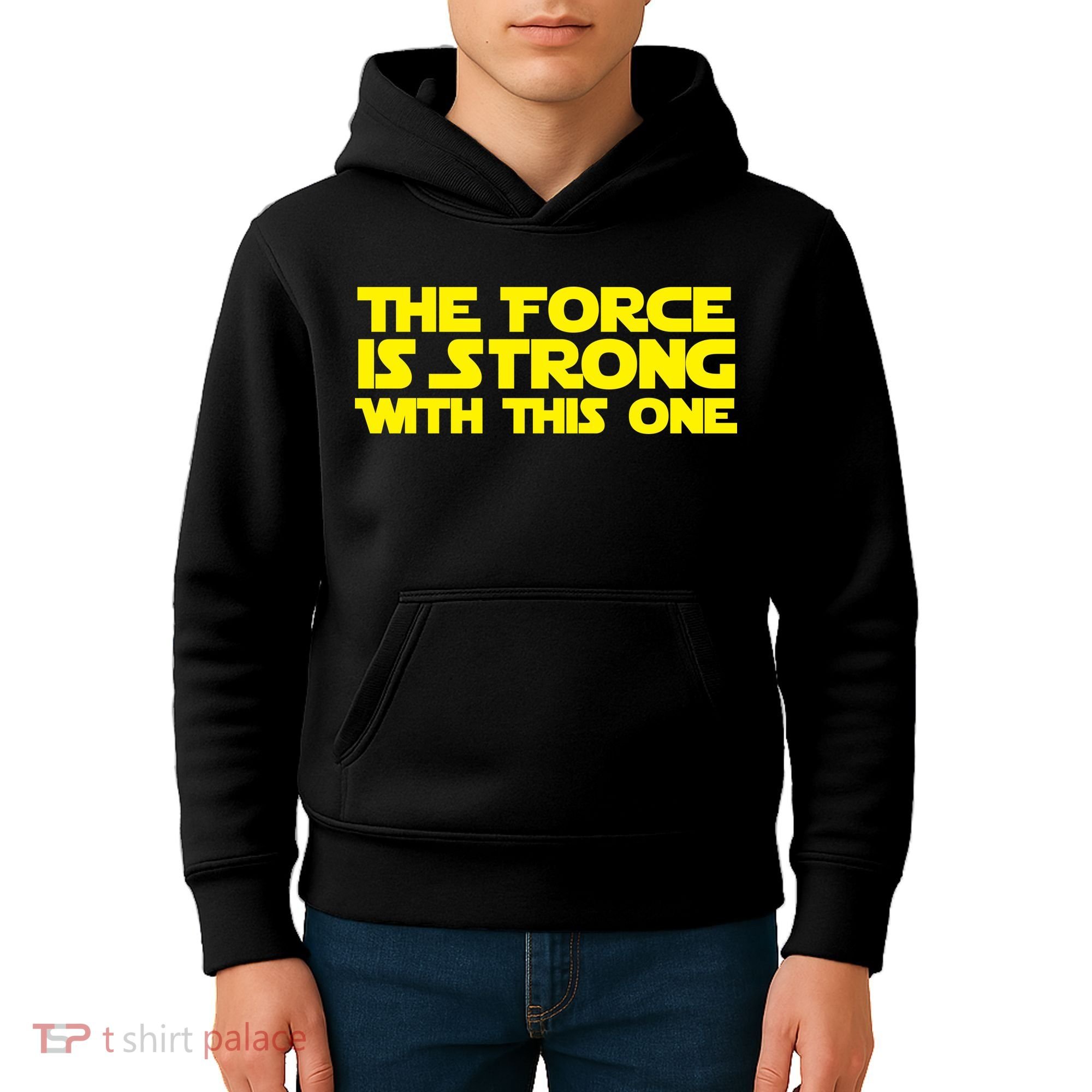 The Force Is Strong With This One Kids Hoodie
