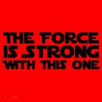 The Force Is Strong With This One Santa Hat thumb 1