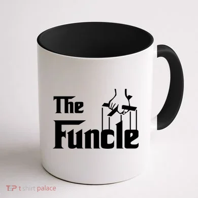 The Funcle Coffee Mug back