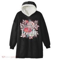 The Future Is Female Hooded Wearable Blanket thumb 0