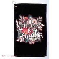The Future Is Female Golf Towel thumb 0