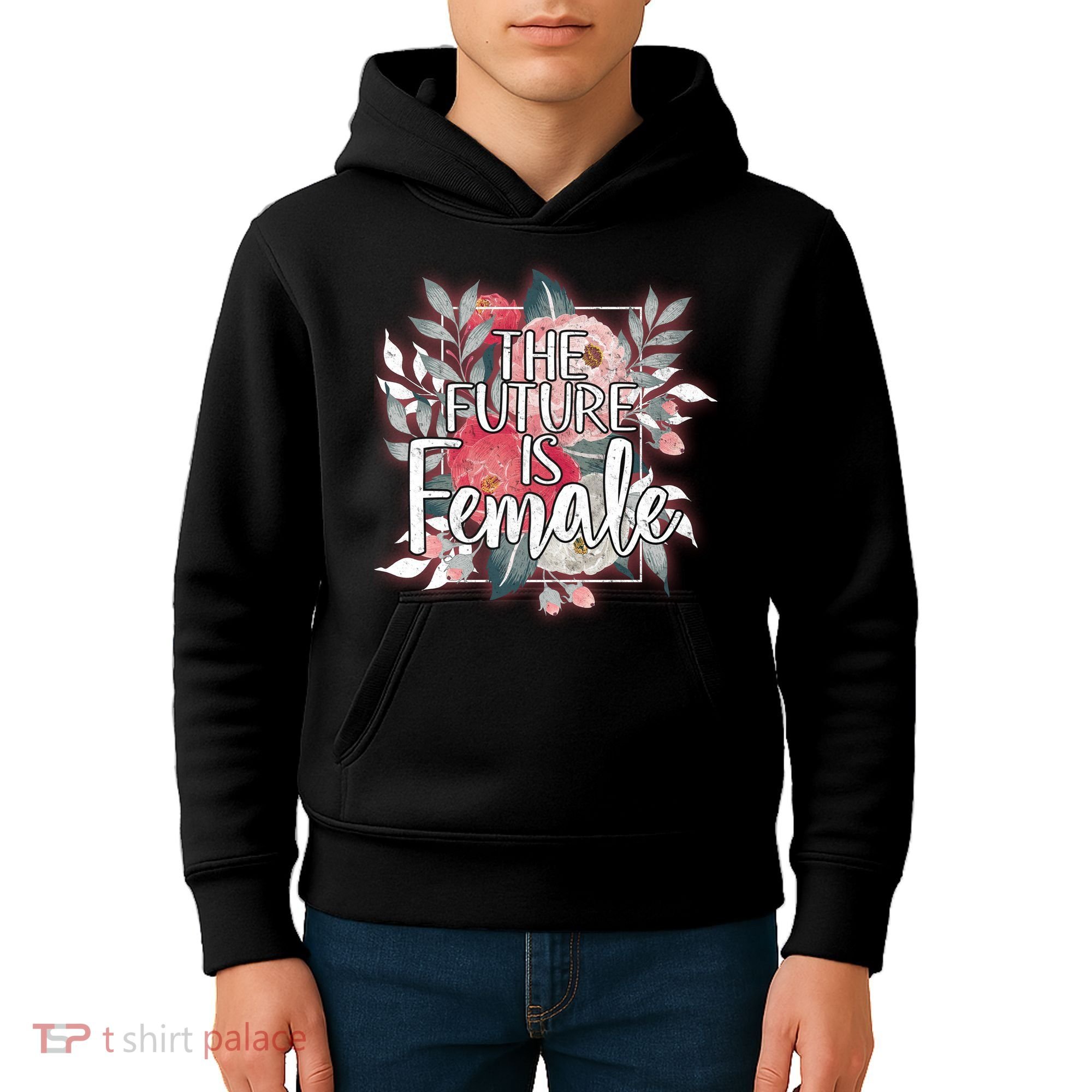 The Future Is Female Kids Hoodie