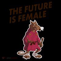 The Future Is Female Funny Splinter Meme 16oz Travel Tumbler thumb 2