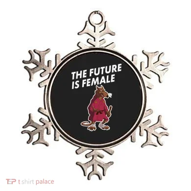 The Future Is Female Funny Splinter Meme Ornament