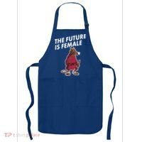 The Future Is Female Funny Splinter Meme Apron thumb 0