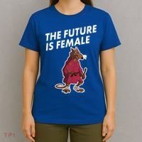 The Future Is Female Funny Splinter Meme T-Shirt thumb 4